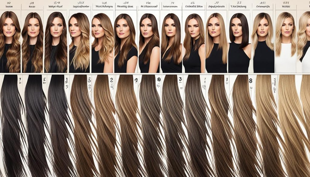 hair length chart