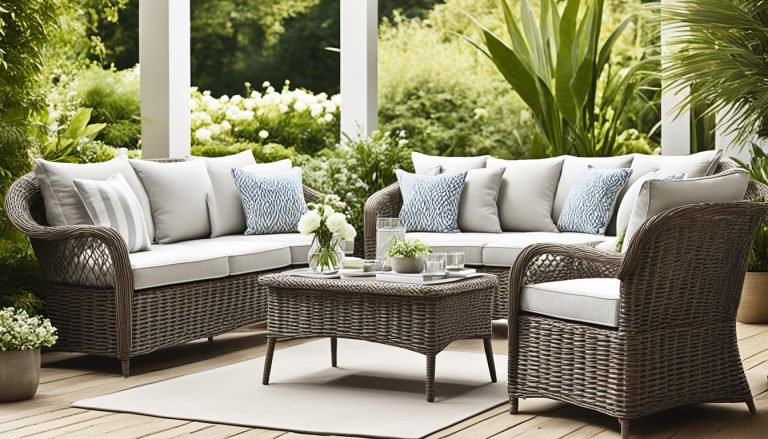 Wicker Paradise: Elegant Outdoor Furniture