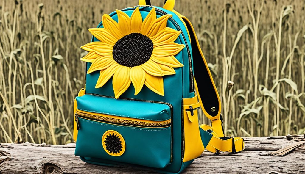 sunflower backpack