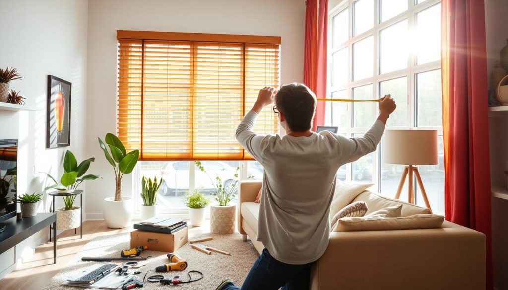 installing blinds